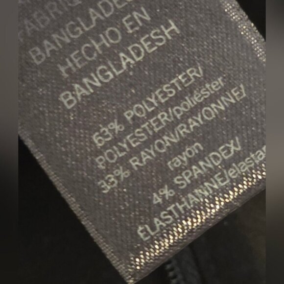 Kenneth Cole Techni Cole Chino Black Pants. - Picture 13 of 13